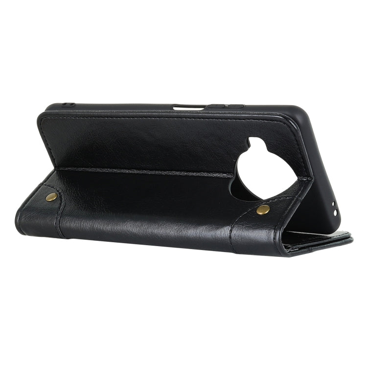 Copper Buckle Nappa Texture Horizontal Flip Leather Case with Holder & Card Slots & Wallet For Xiaomi Mi 10T Lite