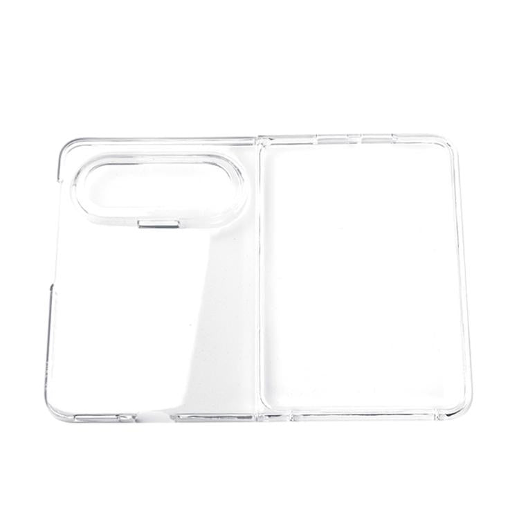 For Huawei Pura X Max Transparent High-definition Two-stage PC Phone Case