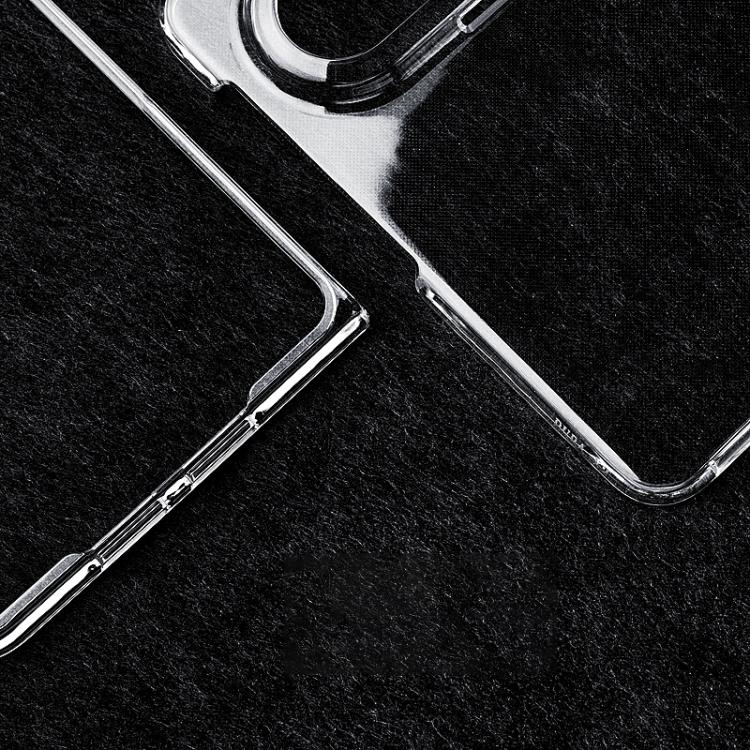 For Huawei Pura X Max Transparent High-definition Two-stage PC Phone Case
