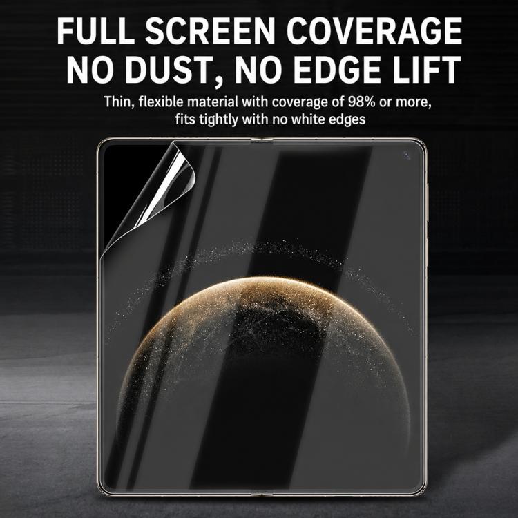 For Galaxy Z Fold7 5G Foldable Phone Inner Screen HD Soft Protector Hydrogel Film with Positioner