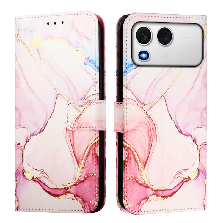For itel A200 / A200+ 4G PT003 Marble Pattern Flip Leather Phone Case
