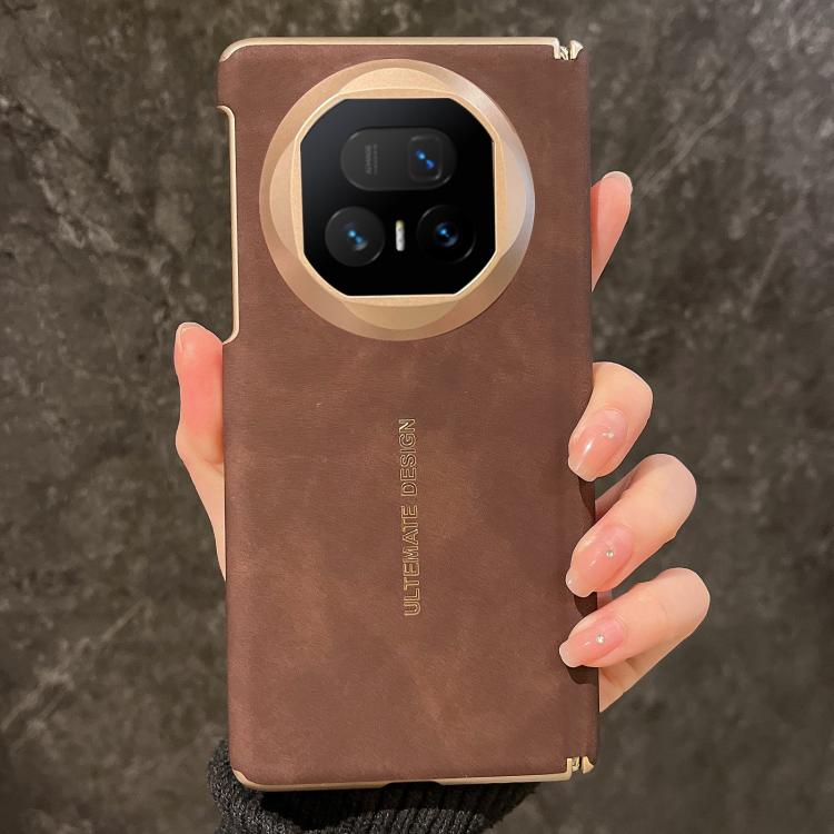 For Honor Magic V5 Skin Feel Sheepskin Shockproof Phone Case