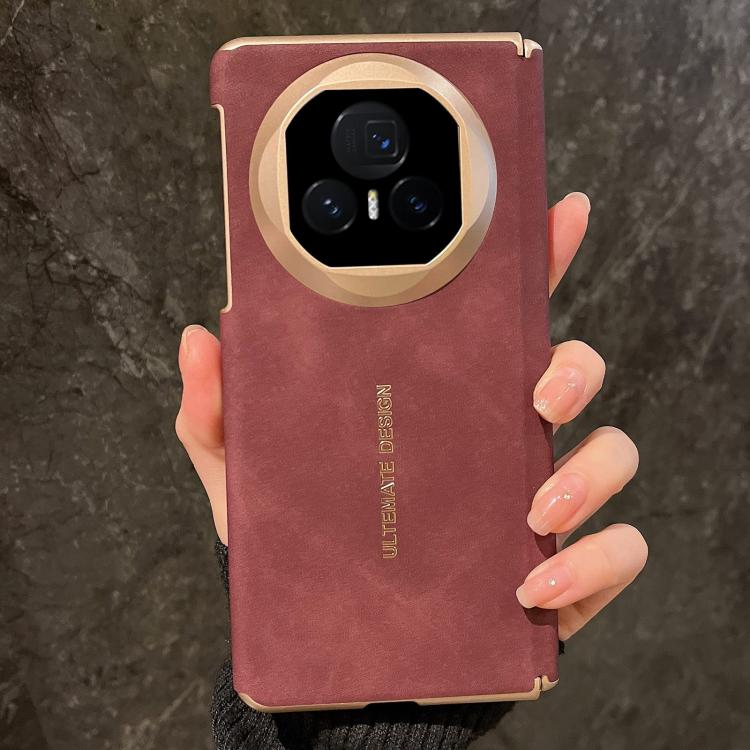 For Honor Magic V3 Skin Feel Sheepskin Shockproof Phone Case