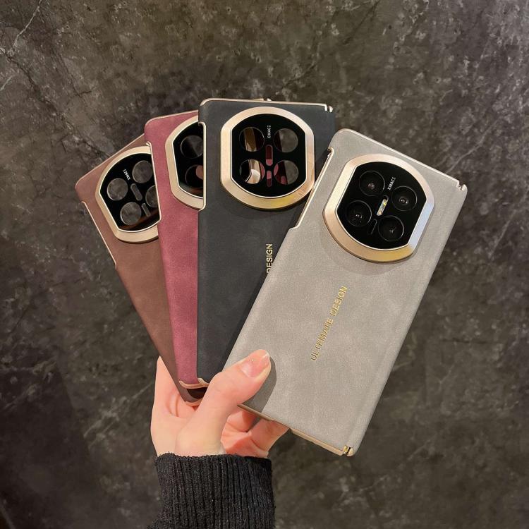 For Honor Magic V5 Skin Feel Sheepskin Shockproof Phone Case