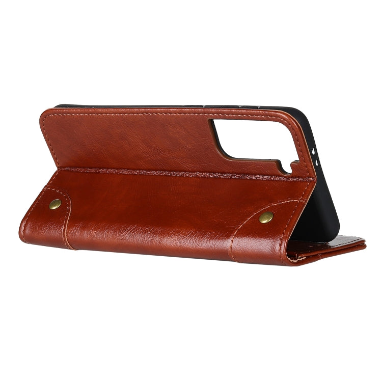 For Samsung Galaxy S30 Pro Copper Buckle Nappa Texture Horizontal Flip Leather Case with Holder & Card Slots & Wallet