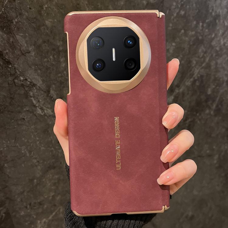 For Huawei Mate X6 Skin Feel Sheepskin Shockproof Phone Case