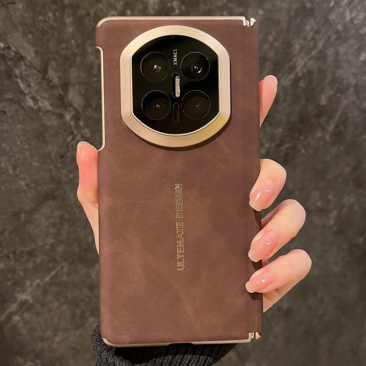 For Huawei Mate X7 Skin Feel Sheepskin Shockproof Phone Case