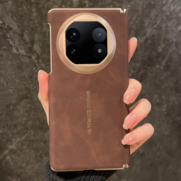For vivo X Fold5 Skin Feel Sheepskin Shockproof Phone Case