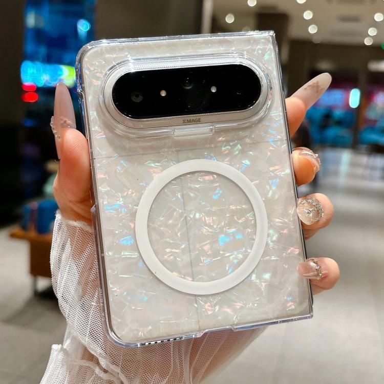 For Huawei Pura X Max Shell Pattern Two-section PC Magnetic Phone Case