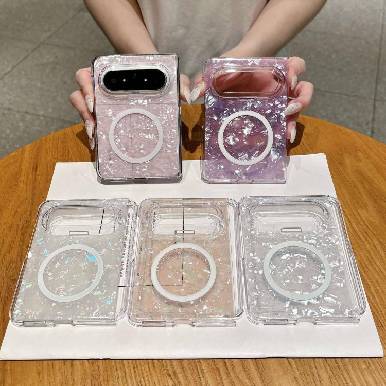 For Huawei Pura X Max Shell Pattern Two-section PC Magnetic Phone Case