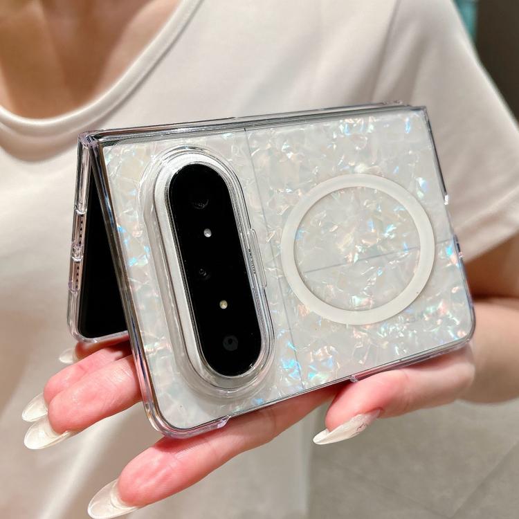 For Huawei Pura X Max Shell Pattern Two-section PC Magnetic Phone Case