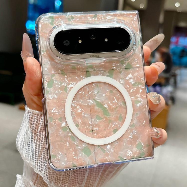 For Huawei Pura X Max Shell Pattern Two-section PC Magnetic Phone Case