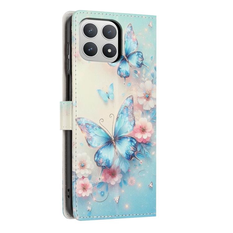 For Xiaomi Poco F8 Pro 5G Colorful Painting Vegan Leather Phone Case with Lanyard