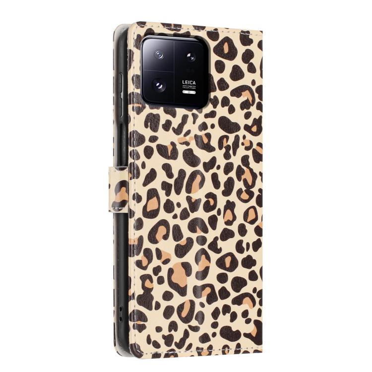 For Xiaomi 13 Pro Colorful Painting Vegan Leather Phone Case with Lanyard