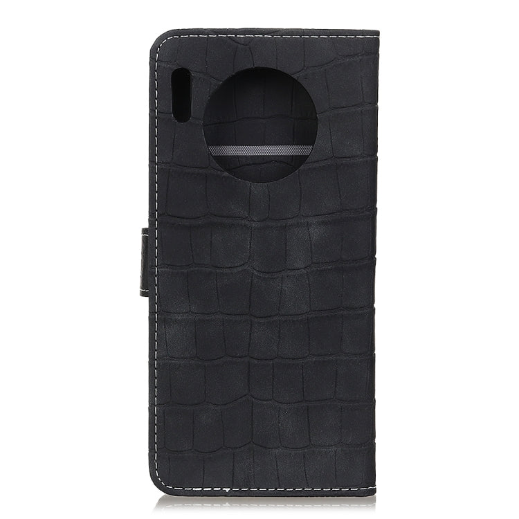 For Huawei Y9a Crocodile Texture Horizontal Flip Leather Case with Holder & Card Slots & Wallet & Photo Frame