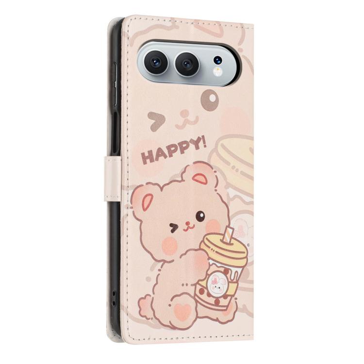 For Honor 500 / 500 Pro Global 155.8mm Colorful Painting Vegan Leather Phone Case with Lanyard