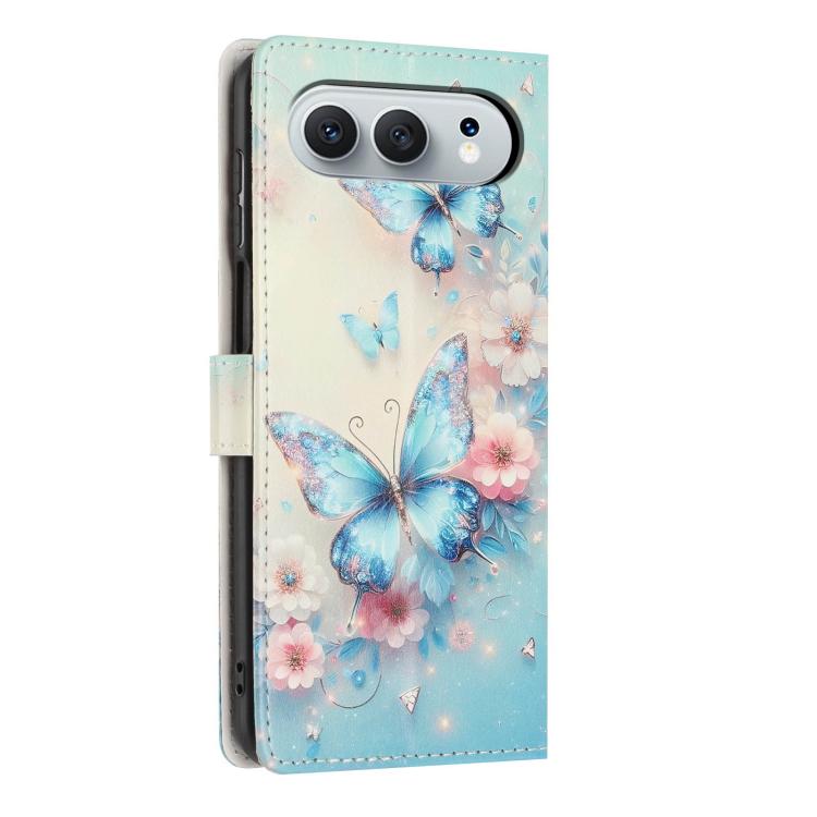 For Honor 500 / 500 Pro Global 155.8mm Colorful Painting Vegan Leather Phone Case with Lanyard