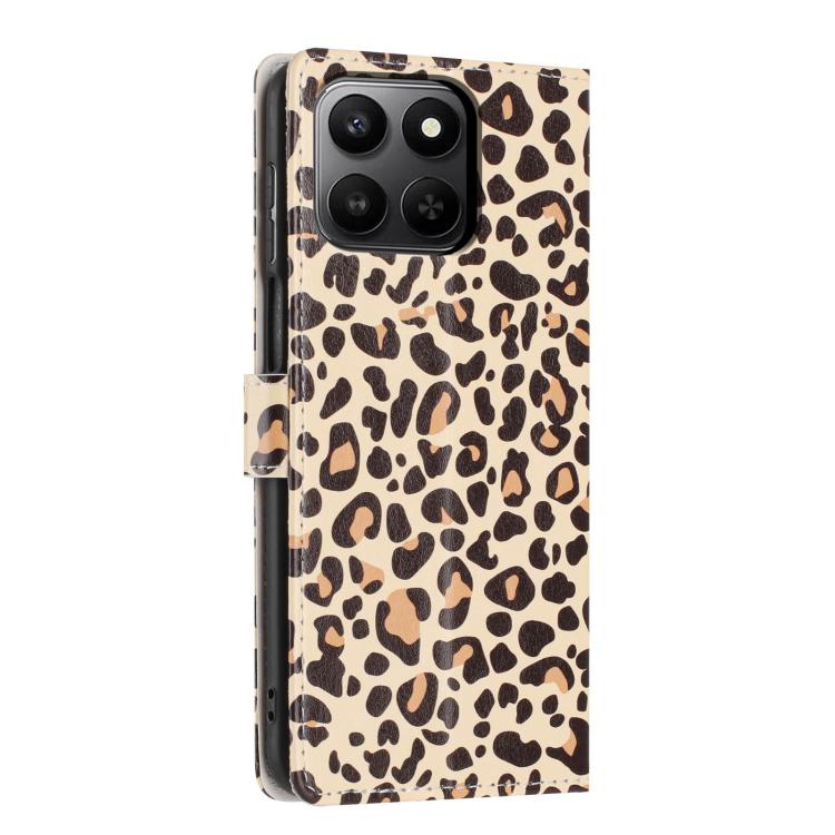 For Honor 400 Smart 5G / X7d 5G Colorful Painting Vegan Leather Phone Case with Lanyard