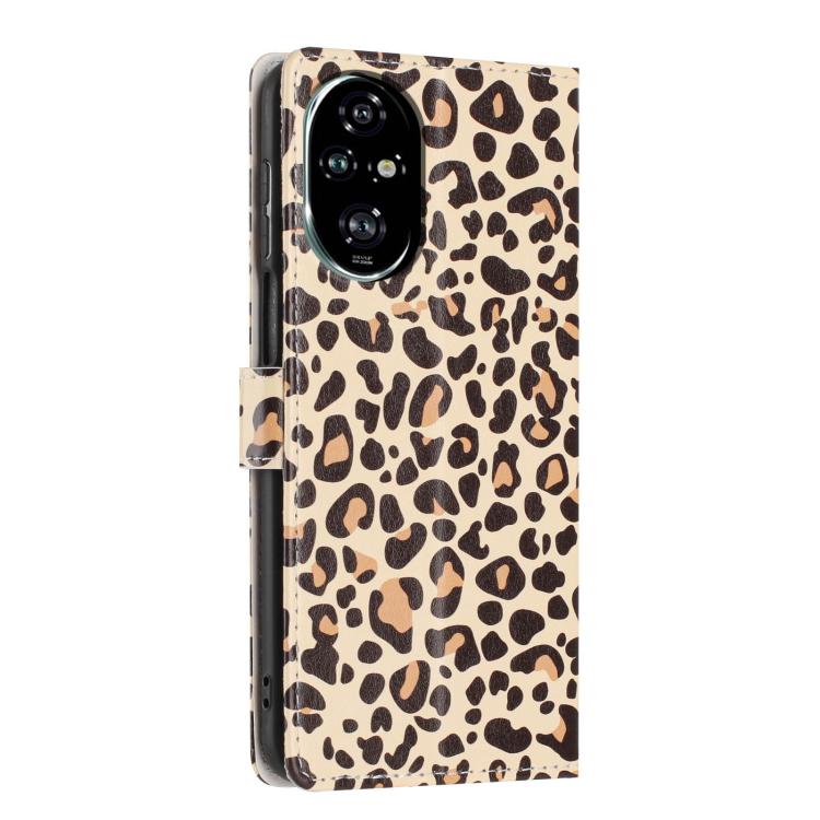 For Honor 200 Pro Colorful Painting Vegan Leather Phone Case with Lanyard