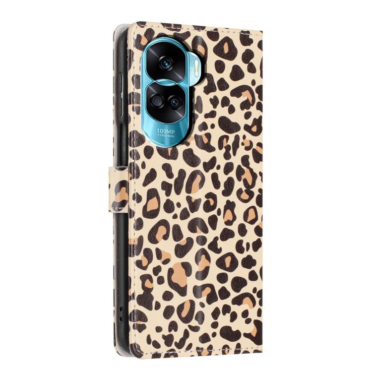For Honor 90 Lite Colorful Painting Vegan Leather Phone Case with Lanyard