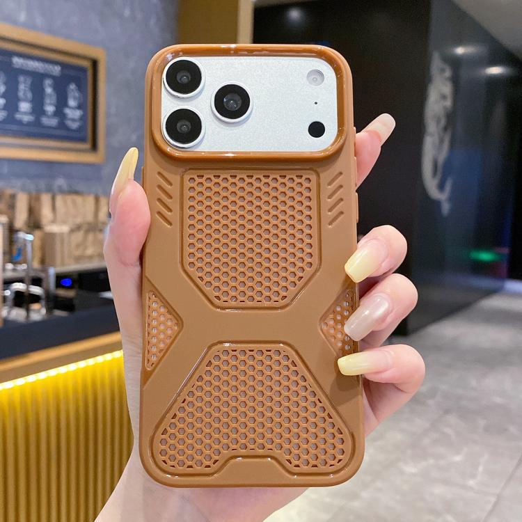 For iPhone 17 Pro Max X Armor Heat Dissipation TPU Phone Case