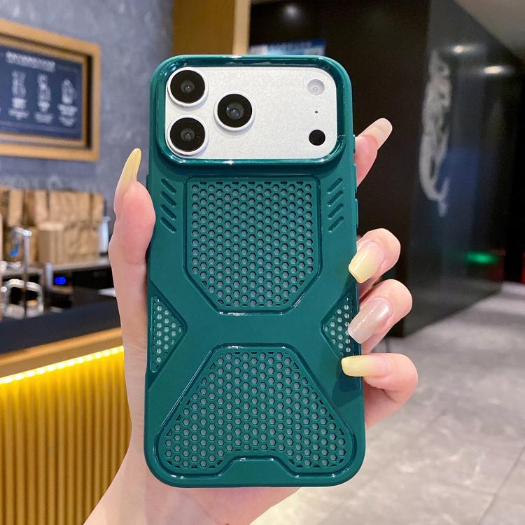 For iPhone 17 Pro Max X Armor Heat Dissipation TPU Phone Case