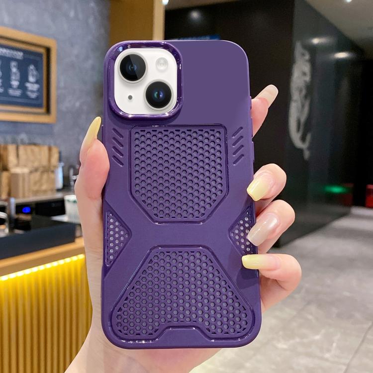 For iPhone 13 X Armor Heat Dissipation TPU Phone Case