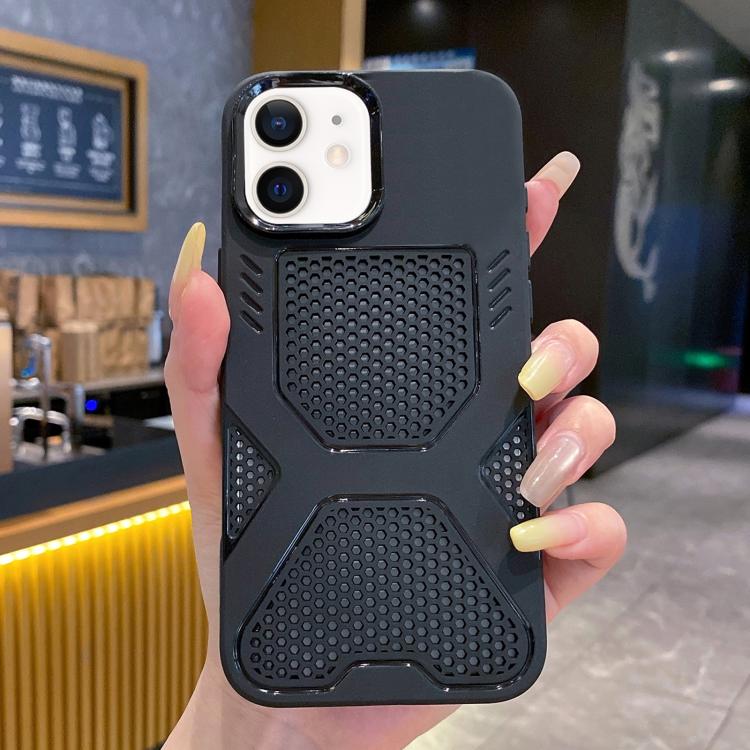 For iPhone 12 X Armor Heat Dissipation TPU Phone Case