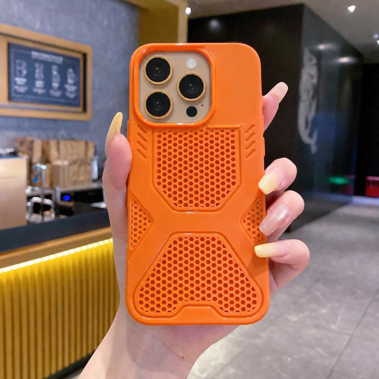 For iPhone 12 Pro X Armor Heat Dissipation TPU Phone Case