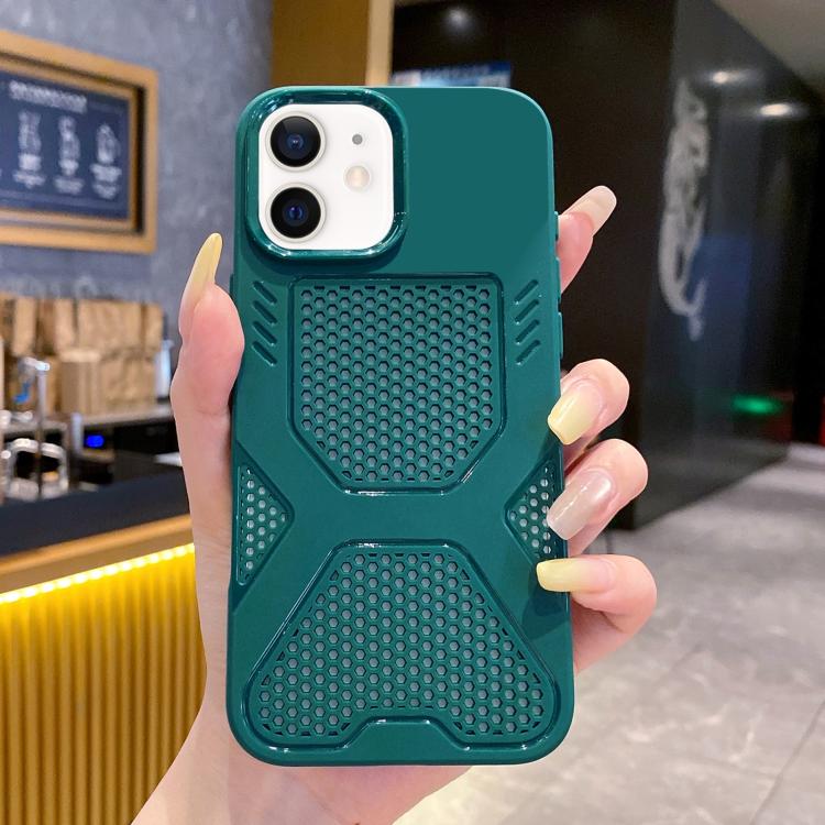For iPhone 11 X Armor Heat Dissipation TPU Phone Case