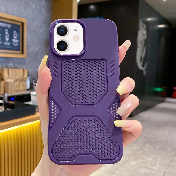 For iPhone 11 X Armor Heat Dissipation TPU Phone Case