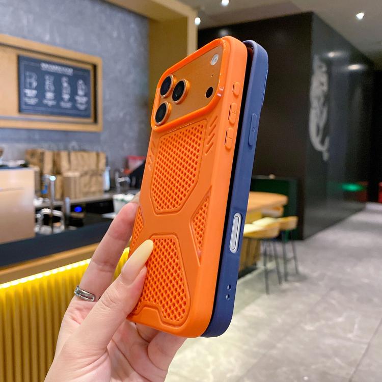 For iPhone 14 X Armor Heat Dissipation TPU Phone Case