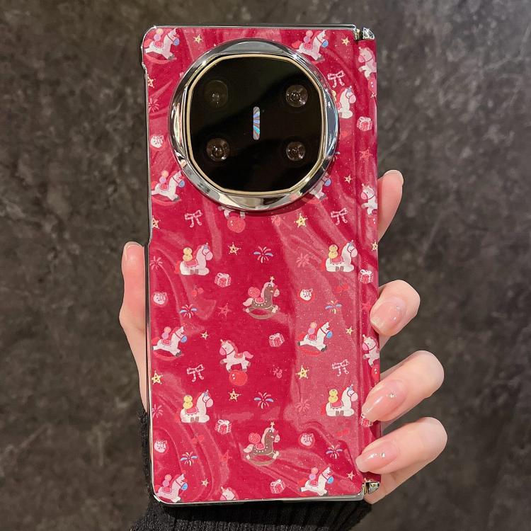 For Huawei Mate X5 Chinese Style Full Screen Pony Pattern Shockproof Phone Case