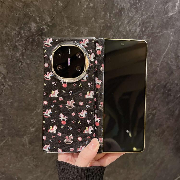 For Huawei Mate X7 Chinese Style Full Screen Pony Pattern Shockproof Phone Case