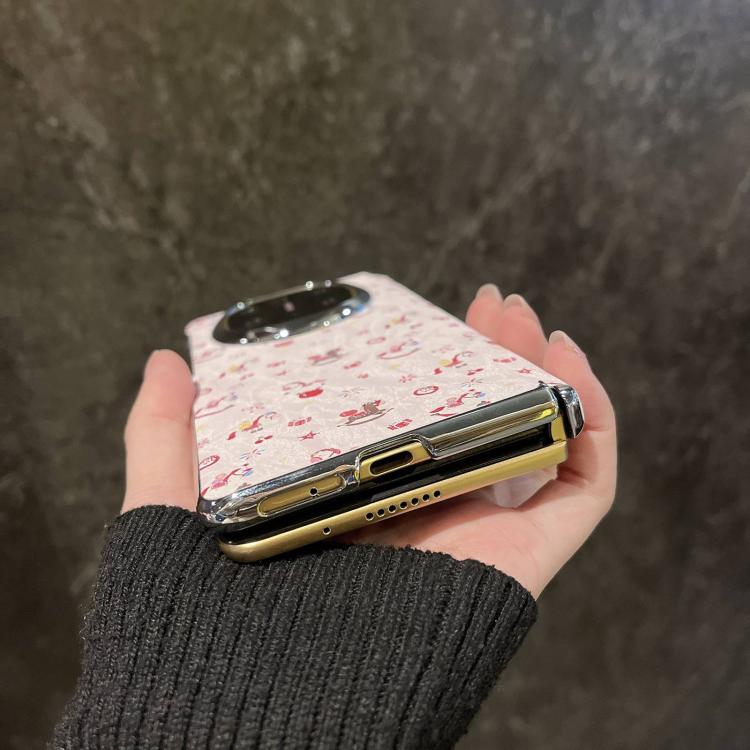 For Huawei Mate X6 Chinese Style Full Screen Pony Pattern Shockproof Phone Case
