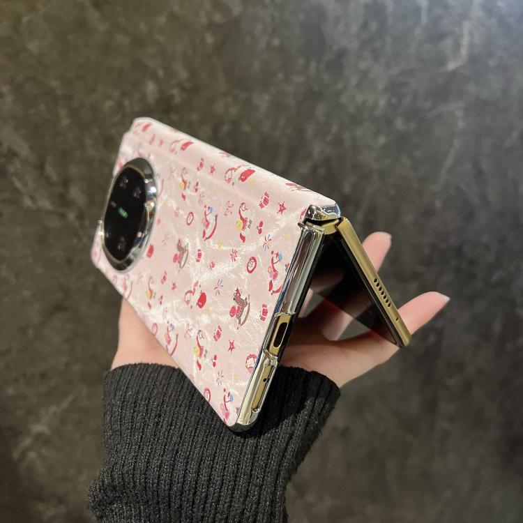 For Huawei Mate X6 Chinese Style Full Screen Pony Pattern Shockproof Phone Case