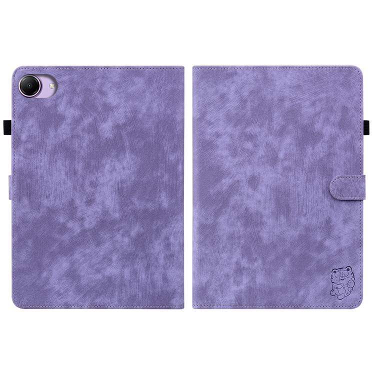 For Redmi K Pad 2 8.8 inch 2026 Embossed Tiger Pattern Leather Tablet Case