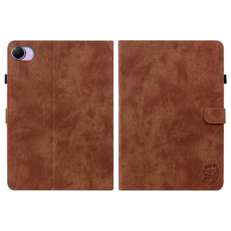 For Redmi K Pad 2 8.8 inch 2026 Embossed Tiger Pattern Leather Tablet Case