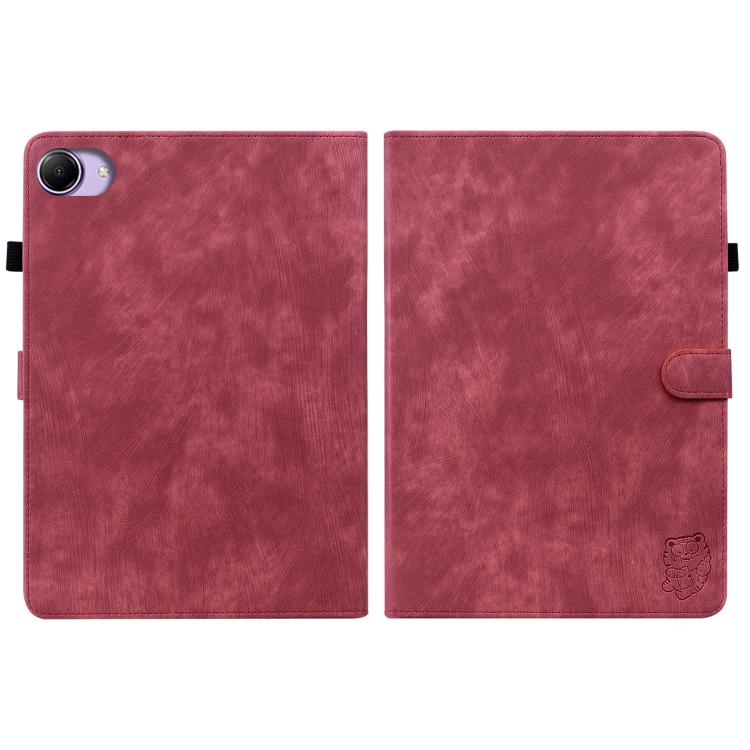 For Redmi K Pad 2 8.8 inch 2026 Embossed Tiger Pattern Leather Tablet Case