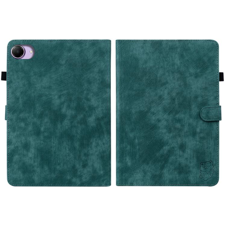 For Redmi K Pad 2 8.8 inch 2026 Embossed Tiger Pattern Leather Tablet Case