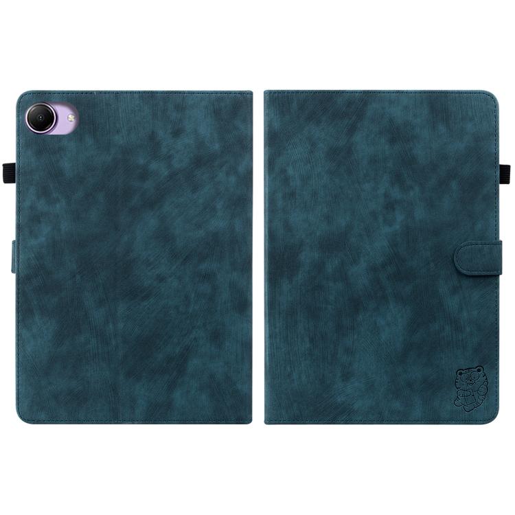 For Redmi K Pad 2 8.8 inch 2026 Embossed Tiger Pattern Leather Tablet Case
