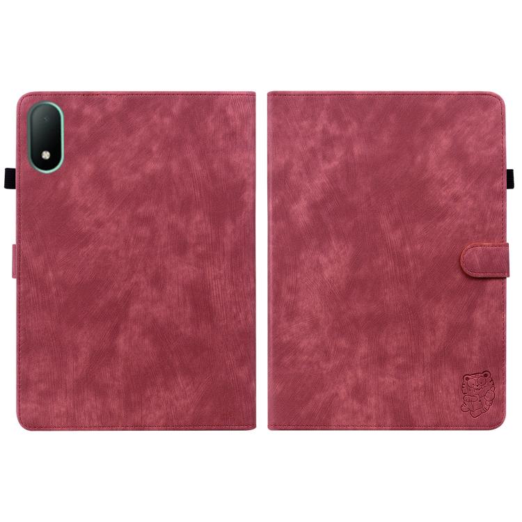 For OPPO Pad Mini 8.8 inch 2026 Embossed Tiger Pattern Leather Tablet Case