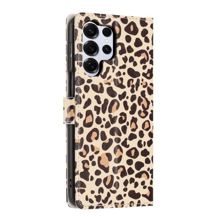 For Galaxy S26 Ultra 5G Colorful Painting Vegan Leather Phone Case with Lanyard