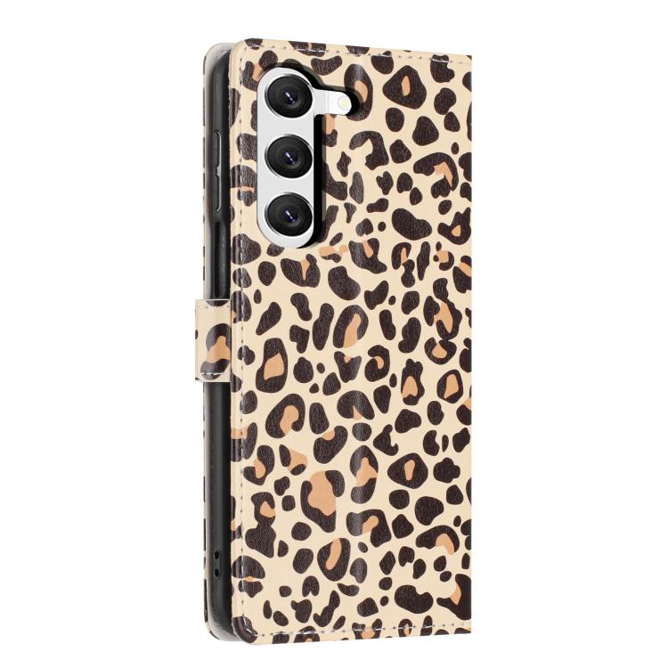 For Galaxy S23 5G Colorful Painting Vegan Leather Phone Case with Lanyard
