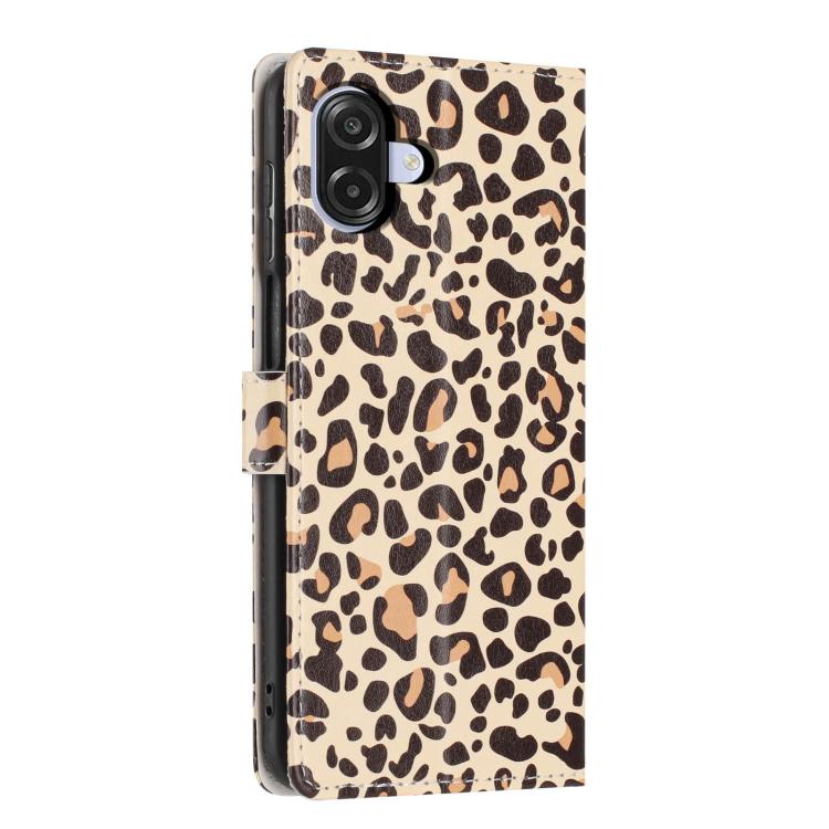 For Galaxy M06 5G Colorful Painting Vegan Leather Phone Case with Lanyard