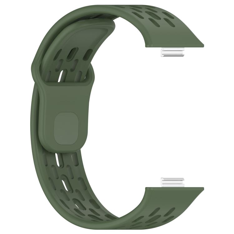 For Huawei Watch Fit5 / Fit5 Pro / Fit4 Honeycomb Hole Breathable TPU Watch Band
