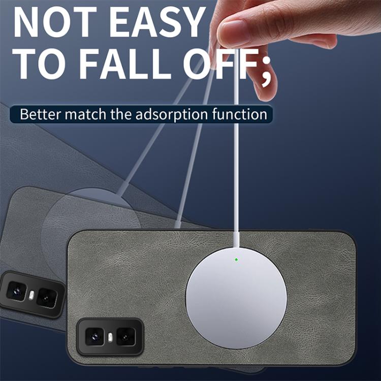 For Infinix GT 30 Pro 5G WANLONFENG SD Series Nappa Texture Magnetic Phone Case