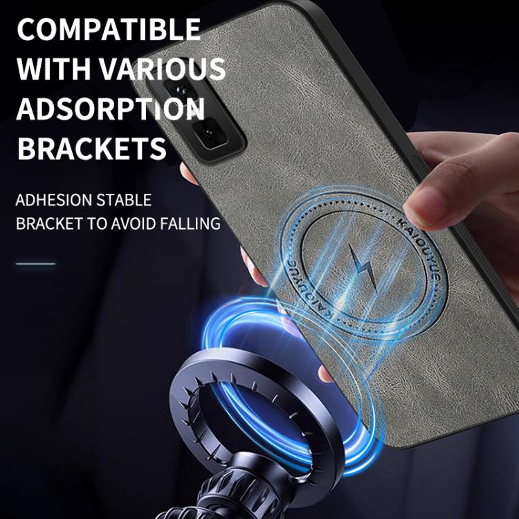 For Infinix GT 30 Pro 5G WANLONFENG SD Series Nappa Texture Magnetic Phone Case