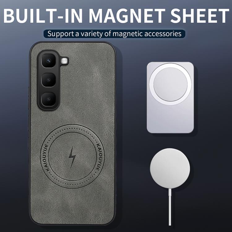 For Infinix Hot 70 WANLONFENG SD Series Nappa Texture Magnetic Phone Case