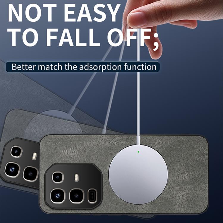 For Infinix Note 50x 5G WANLONFENG SD Series Nappa Texture Magnetic Phone Case